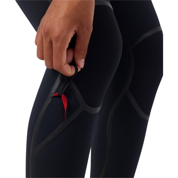 2026 O'Neill Dame Hyperfreak Fire 5/4+mm Chest Zip 5678 - Black